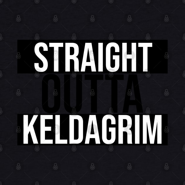 Straight Outta Keldagrim by OSRSShirts